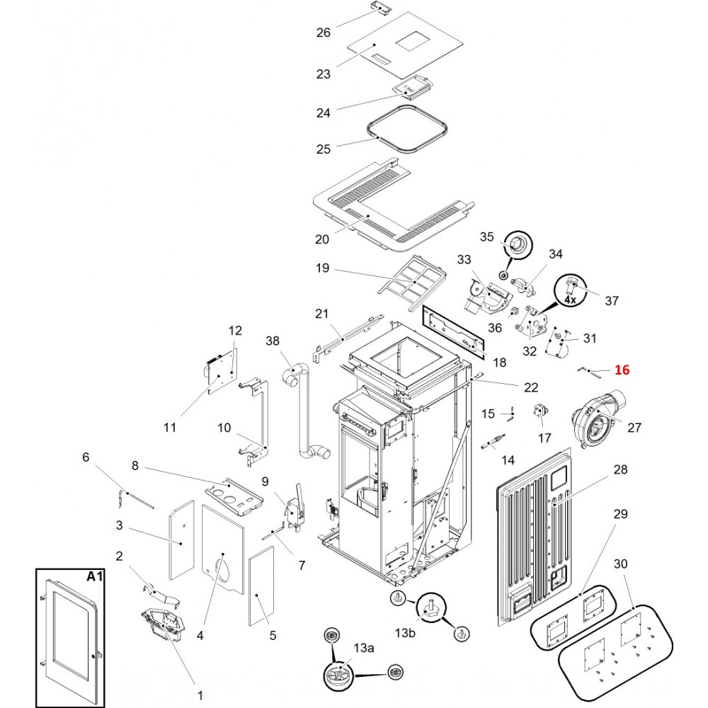 Haas+Sohn Pallazza III RLU-PGI 520.08 Thermofühler Fühler