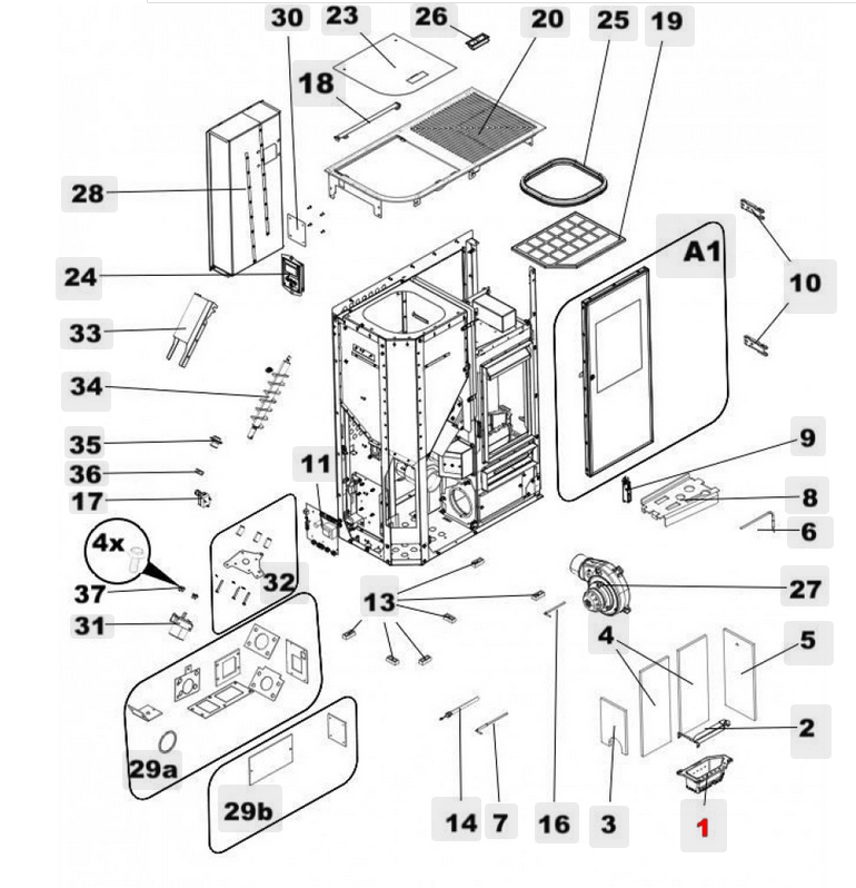 Haas-Sohn HSP 8 Home 445.08 kołpak palnika