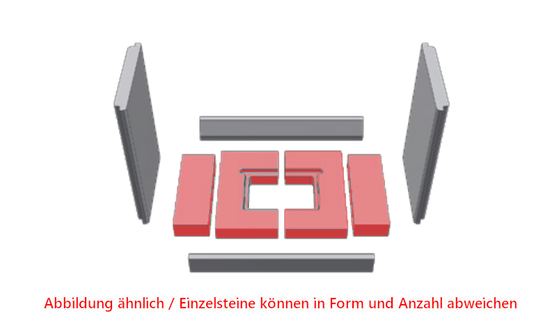Schmid Lina TV 73/45 cegła podłogowa zestwa