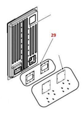 Haas-Sohn Pallazza III 519.08 uszczelka rewizyjna zestwa
