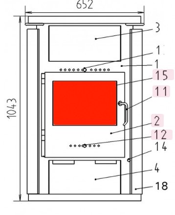 Haas-Sohn Riga 150.17 szyba wziernika