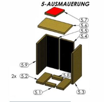 Oranier Astra 5 moduł zmiany kierunku ciągu na górze