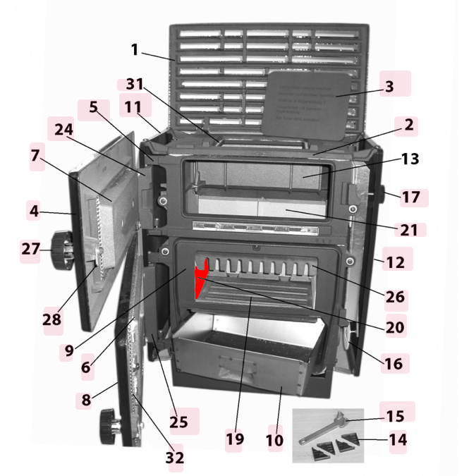 Haas-Sohn Velten 136.12 cegła boczna