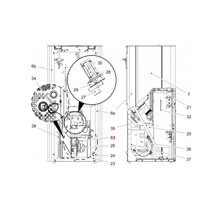 Haas+Sohn Pallazza II 534.08 thermocouple capteur