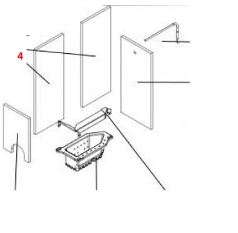 Haas-Sohn HSP 8 Home 445.08 cegła tylnej ściany