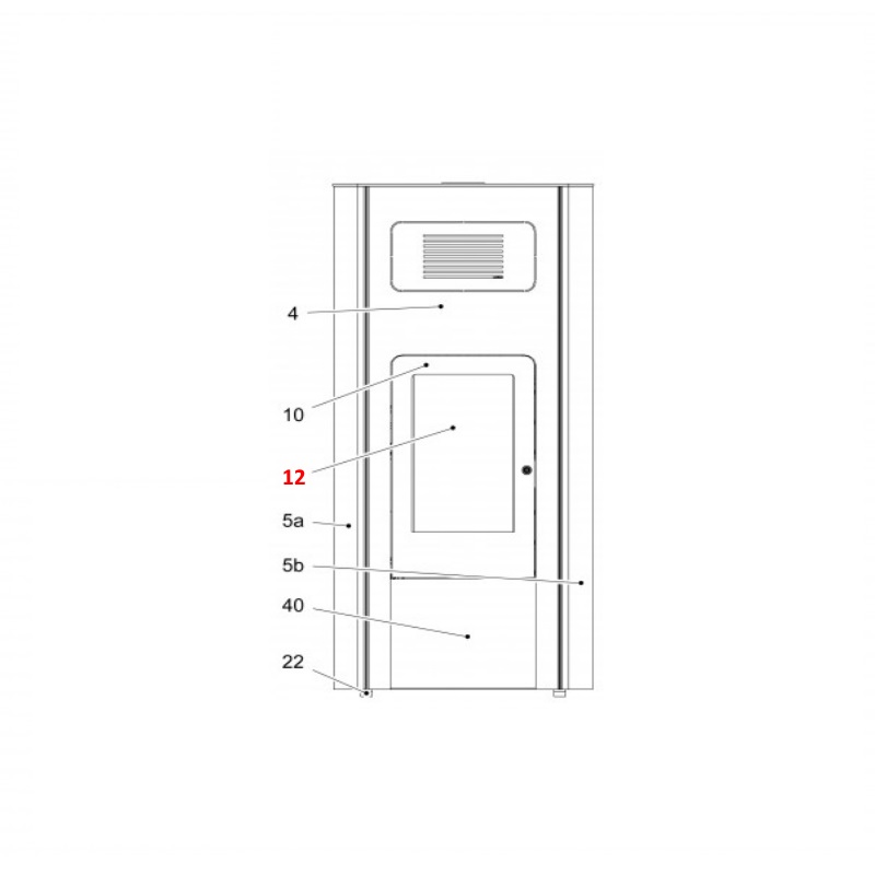 Haas-Sohn Pallazza II 534.08 szyba wziernika