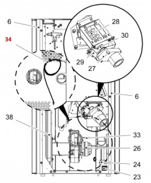 Haas+Sohn Pallazza 517.08 capteur de température ambiante