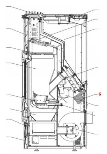 Haas-Sohn Eco-Pellet 302.08 silnik przenośnika ślimakowego