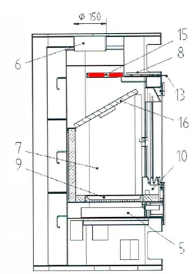Haas+Sohn Harstad 216.15 Déflecteur haut pierre déflecteur