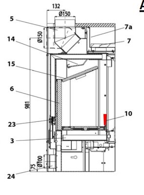 Haas-Sohn Bilbao 327.15 ruszt stojący