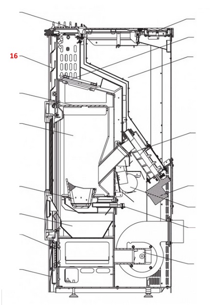 Haas-Sohn Aqua-Pellet 620.12 silnik przenośnika ślimakowego